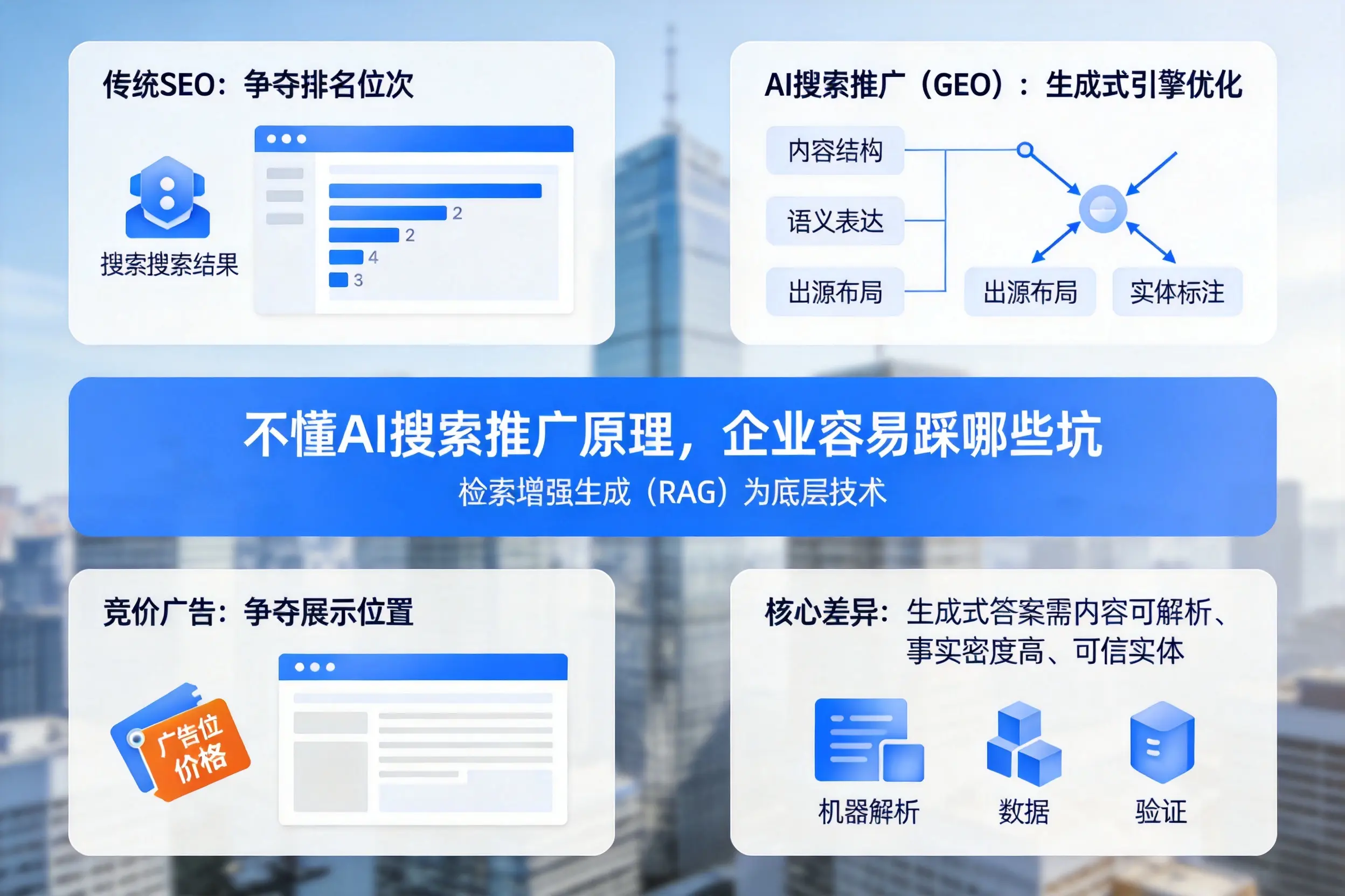 不懂AI搜索推广原理,自贡企业容易踩哪些坑