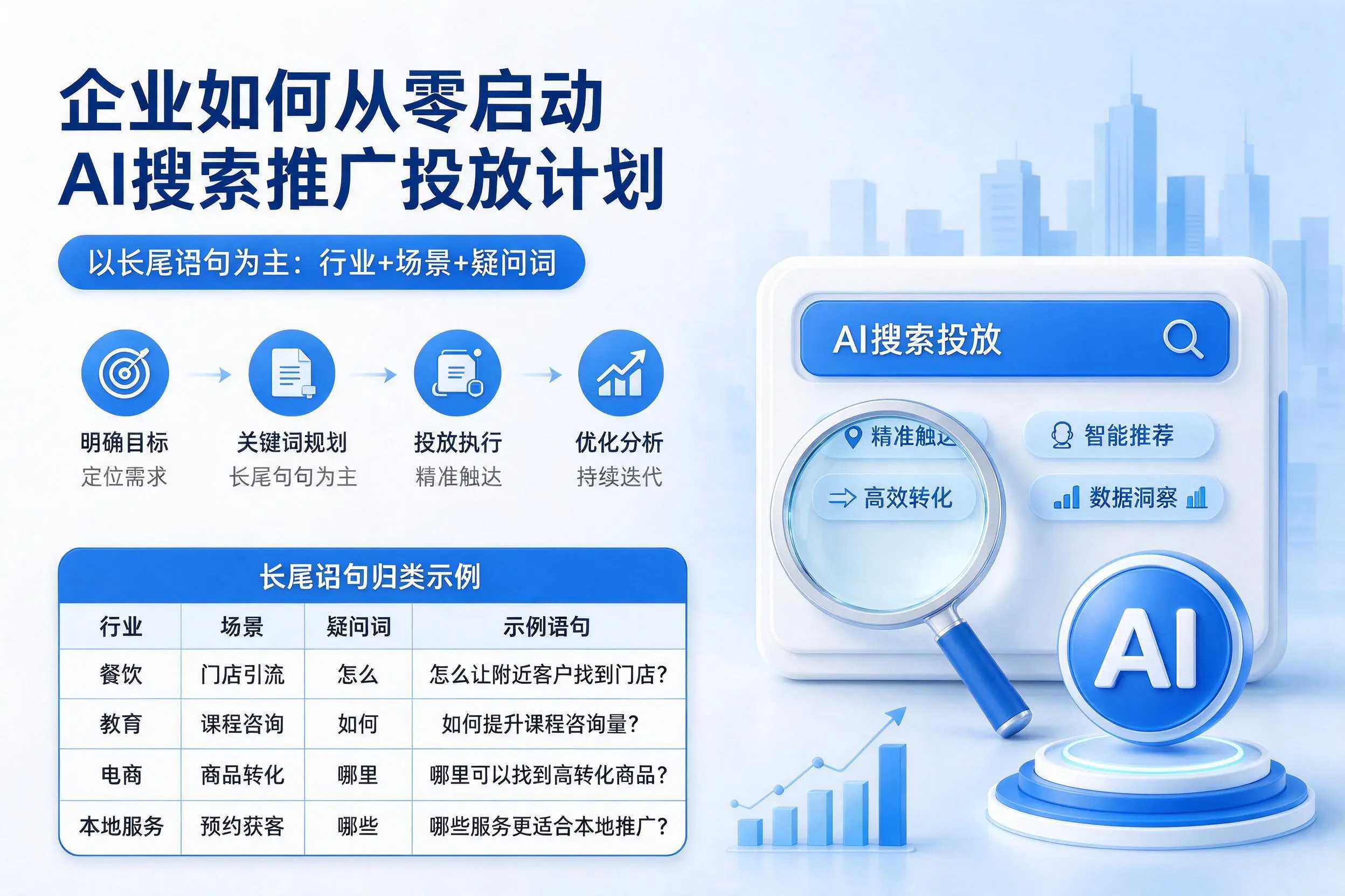 自贡企业如何从零启动AI搜索推广投放计划